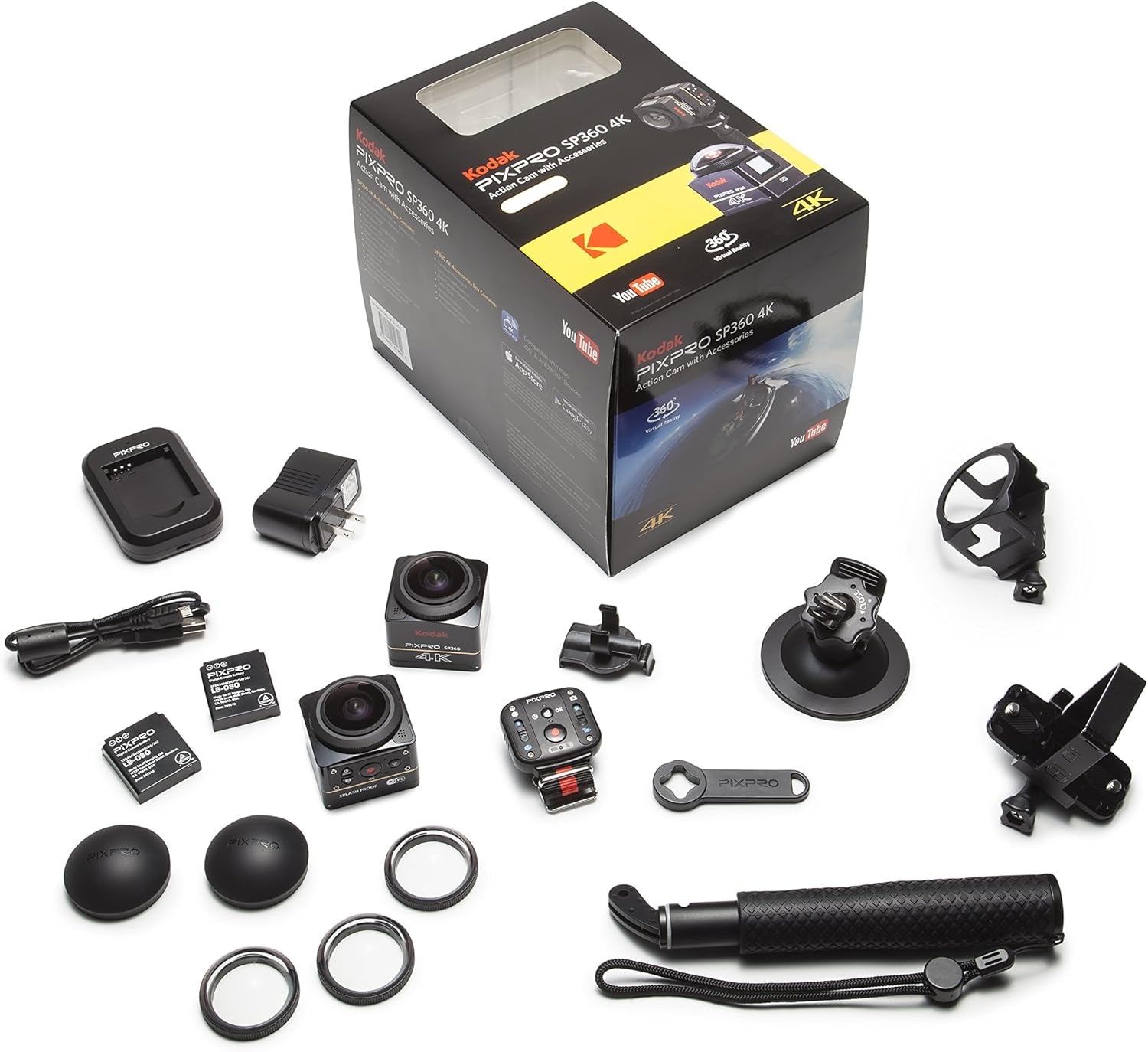 PIXPRO SP360 4K Dual Pro Pack VR Camera