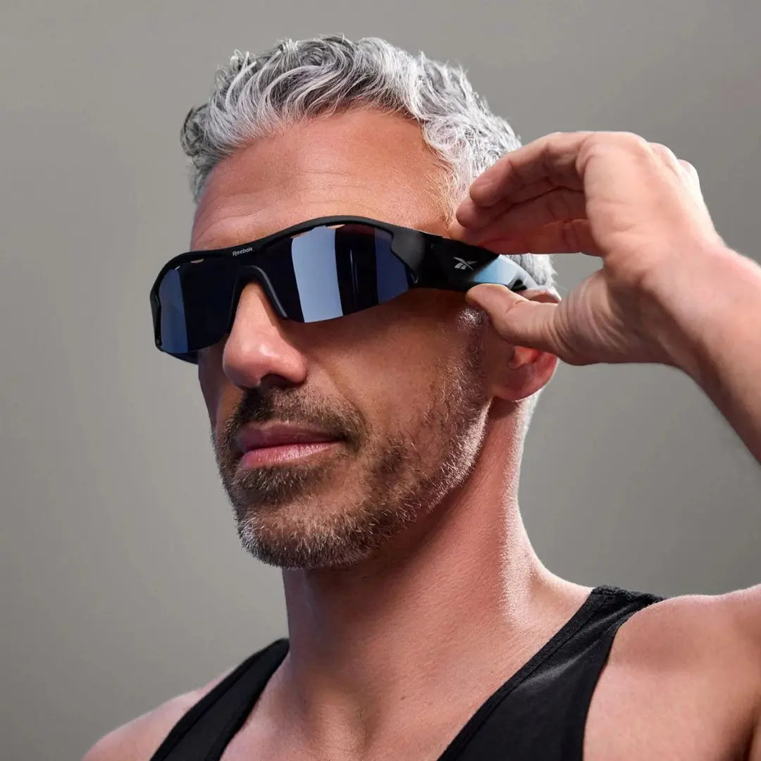 Reebok Octane | Lentes de Sol Deportivos con Audio Bluetooth HiFi, Protección UV, Unisex - Por Lucyd