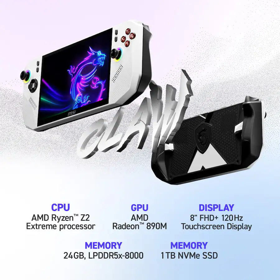 MSI CLAW A8 Z2 Extreme