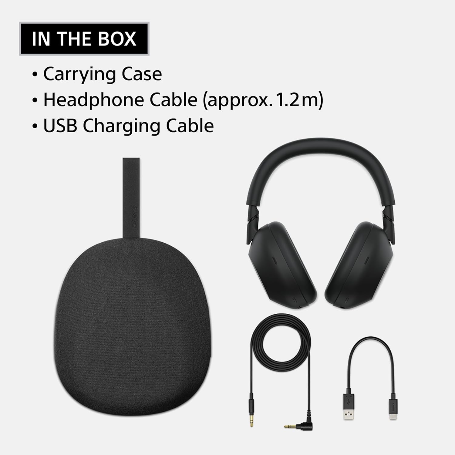 WH-1000XM6 the Best Noise Canceling Wireless Headphones, HD NC Processor QN3, 12 Microphones, Adaptive NC Optimizer, Mastered by Engineers, Studio-Quality, 30-Hour Battery, Black