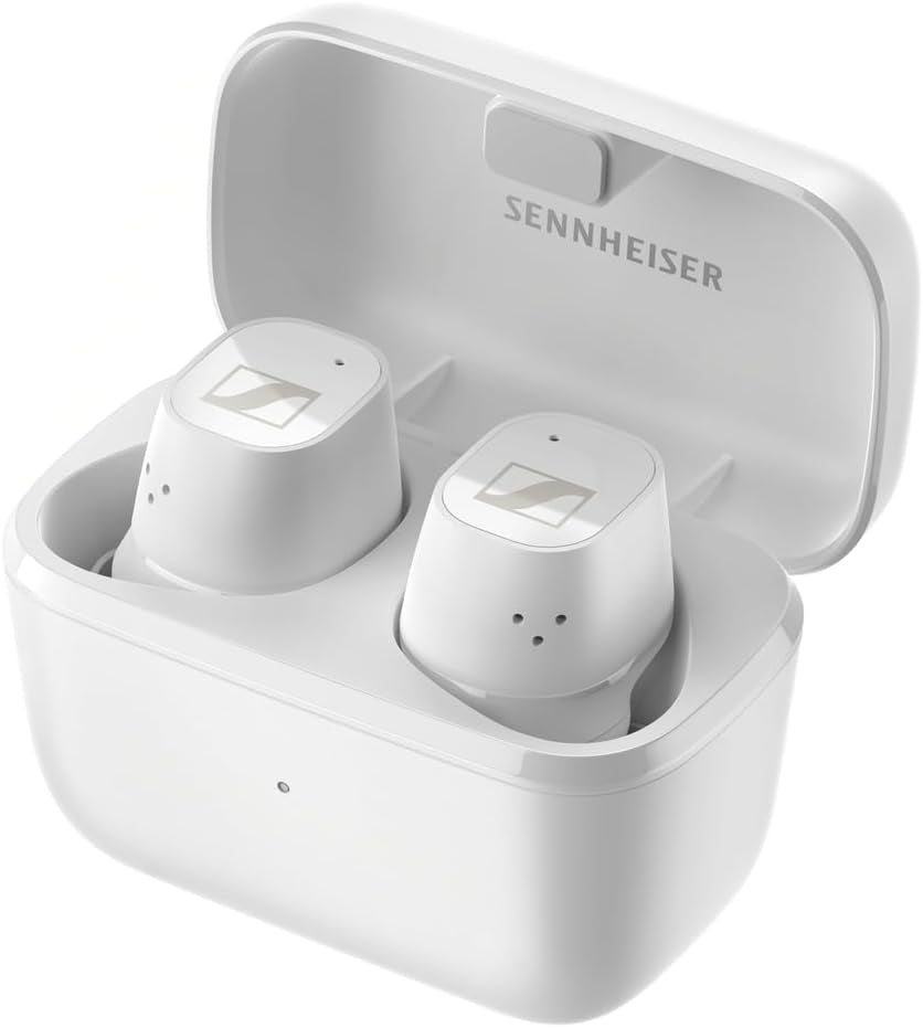 Sennheiser Auriculares CX plus True Wireless Intraaurales, Bluetooth Con Cancelación Activa De Ruido, Controles Táctiles Personalizables, IPX4 Y Batería De 24 Horas De Duración, Negro