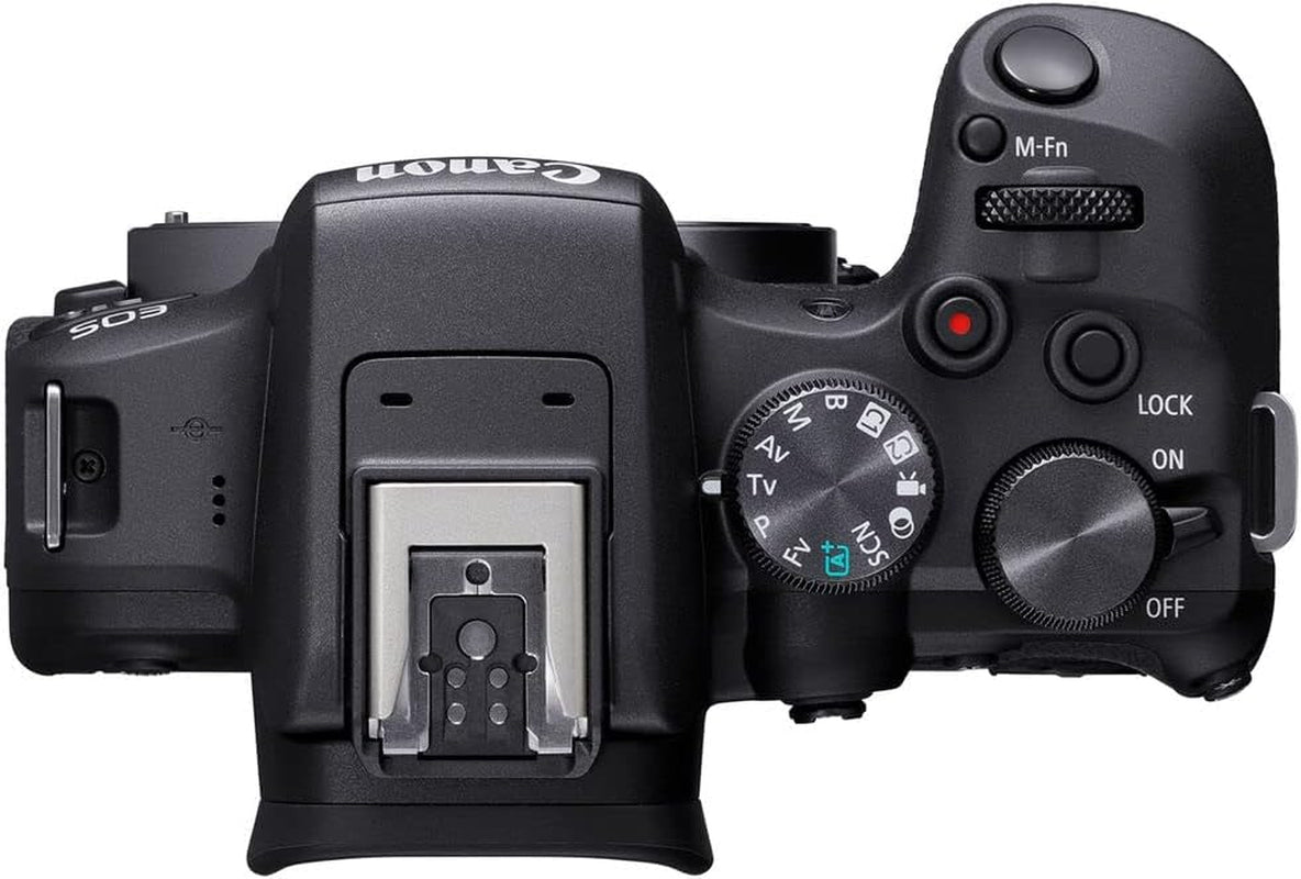 EOS R10 Mirrorless Camera with RF-S 18-45Mm Lens Bundle with 64GB SDXC Memory Card + 200ES EOS Shoulder Bag (3 Items)