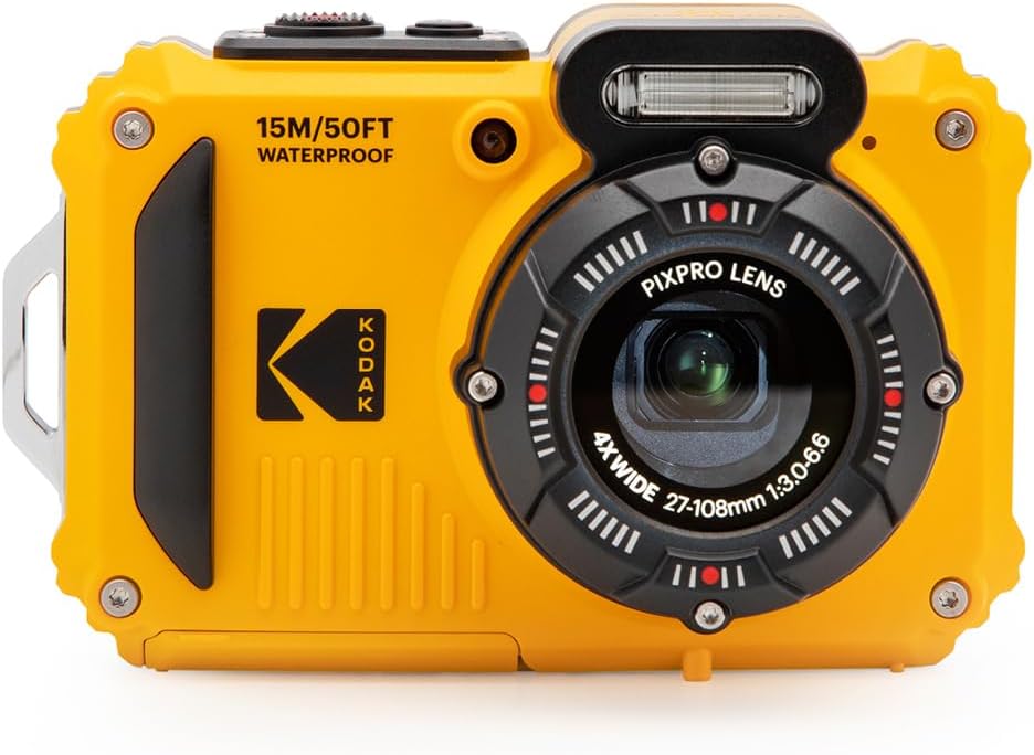 Camara Kodak PixPro WPZ2 - Cámara digital resistente al agua de 16 MP