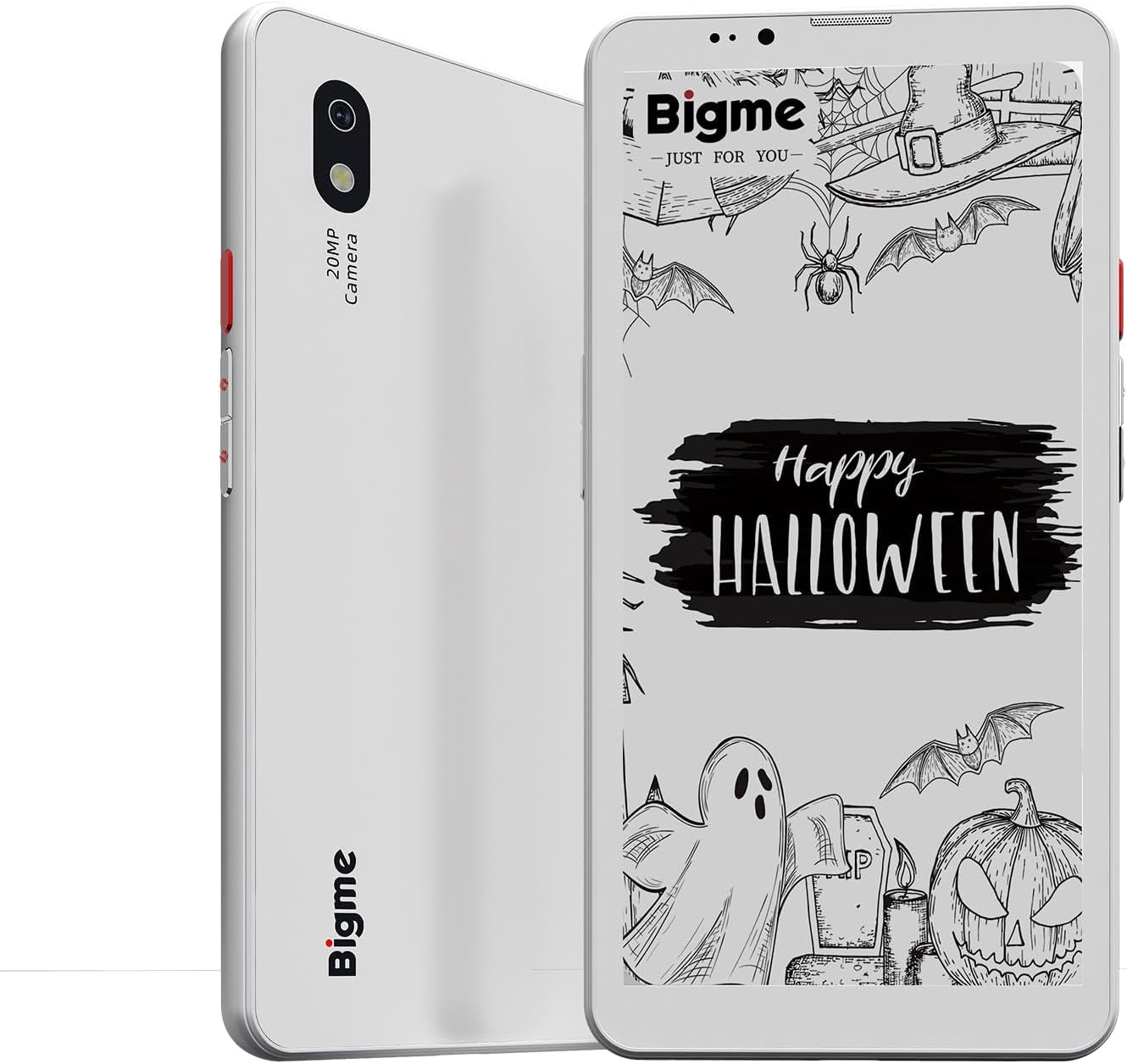 Hibreak Pro 6.13" Epaper Cell Phone 8+256 GB Android 14 OS Smart Phone,5G Dual SIM, GPS