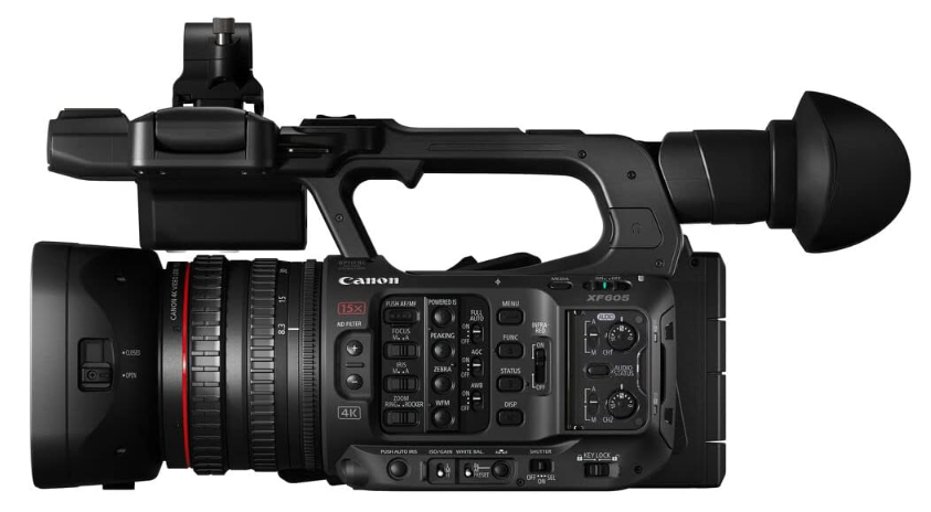 Canon XF605 UHD 4K HDR Pro - Videocámara