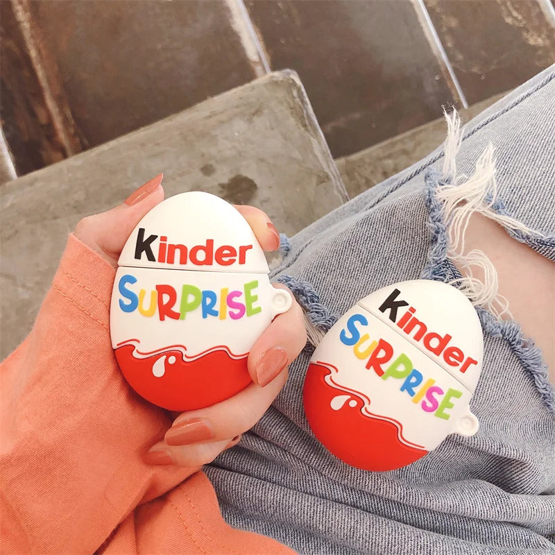 For Airpods 4 Case 3D Snacks Sugar Drinks Creative Earphone Case for Airpods Pro 1 2 3 Cartoon Silicone Cover for Airpods Pro 3