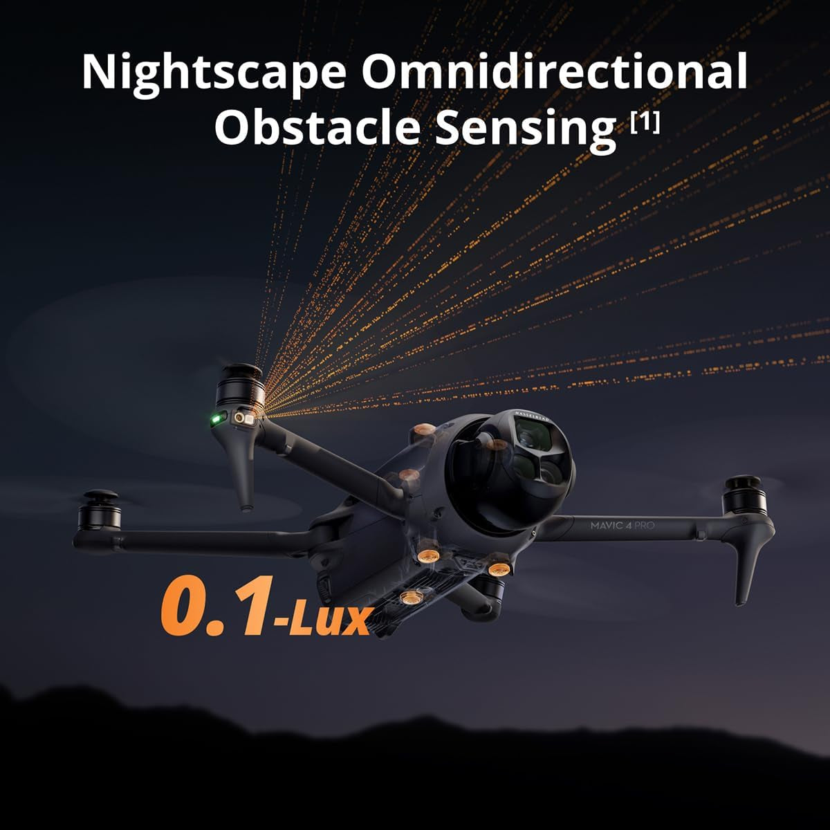 Mavic 4 Pro Drone with RC 2, Flagship Tri-Camera Drone with 100MP 4/3 CMOS Hasselblad Camera, for Professionals, 30Km/18.6Mi Video Transmission, 51-Min Max Flight Time