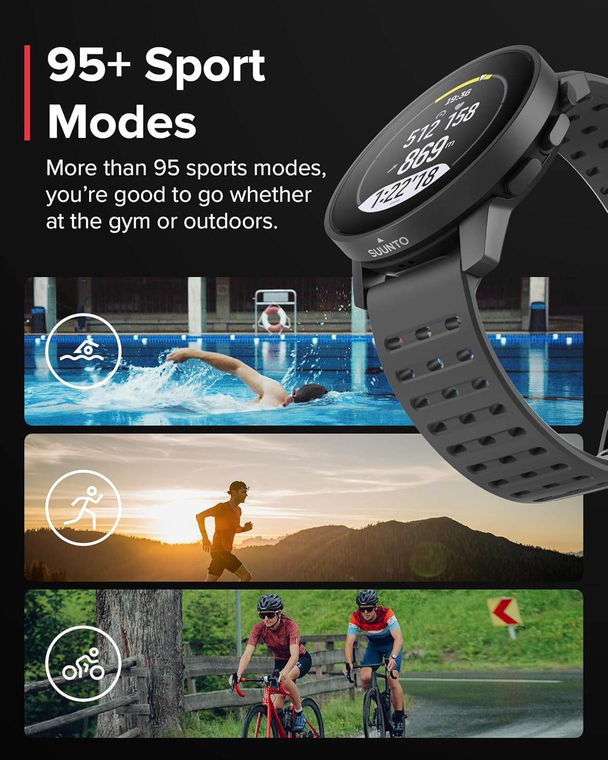 9 Peak and Peak Pro Sports GPS Watch for Demanding, Performance Driven Athletes and Adventurers