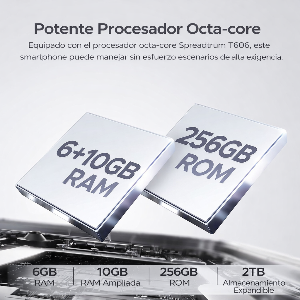 DOOGEE Fire 6 Version Global - Celular Indestructible con Cámara Térmica | 10400mAh y 16GB RAM