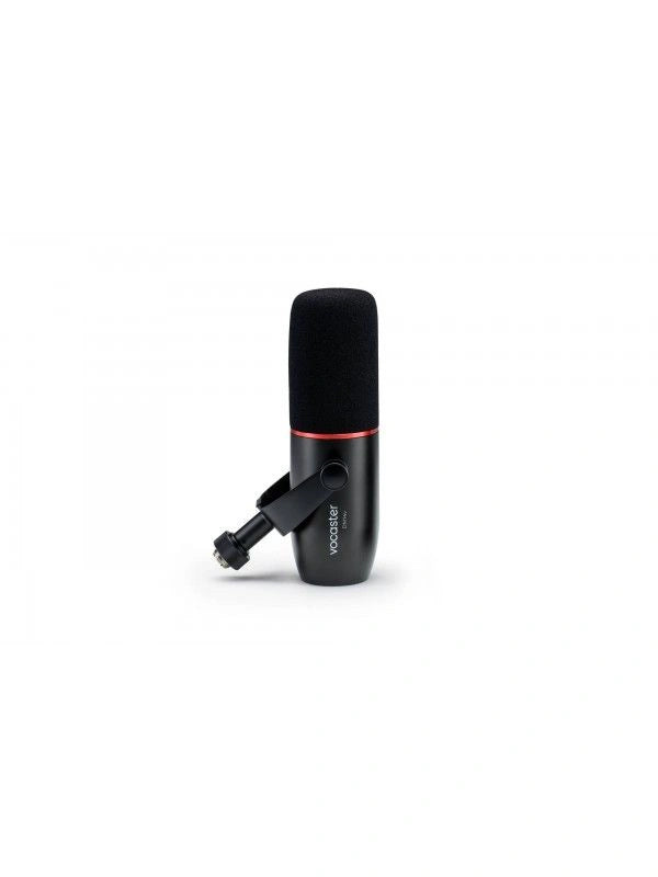 Micrófono Dinámico Focusrite Vocaster DM14v – Calidad Broadcast para Podcast con Filtro Anti-Pop Integrado