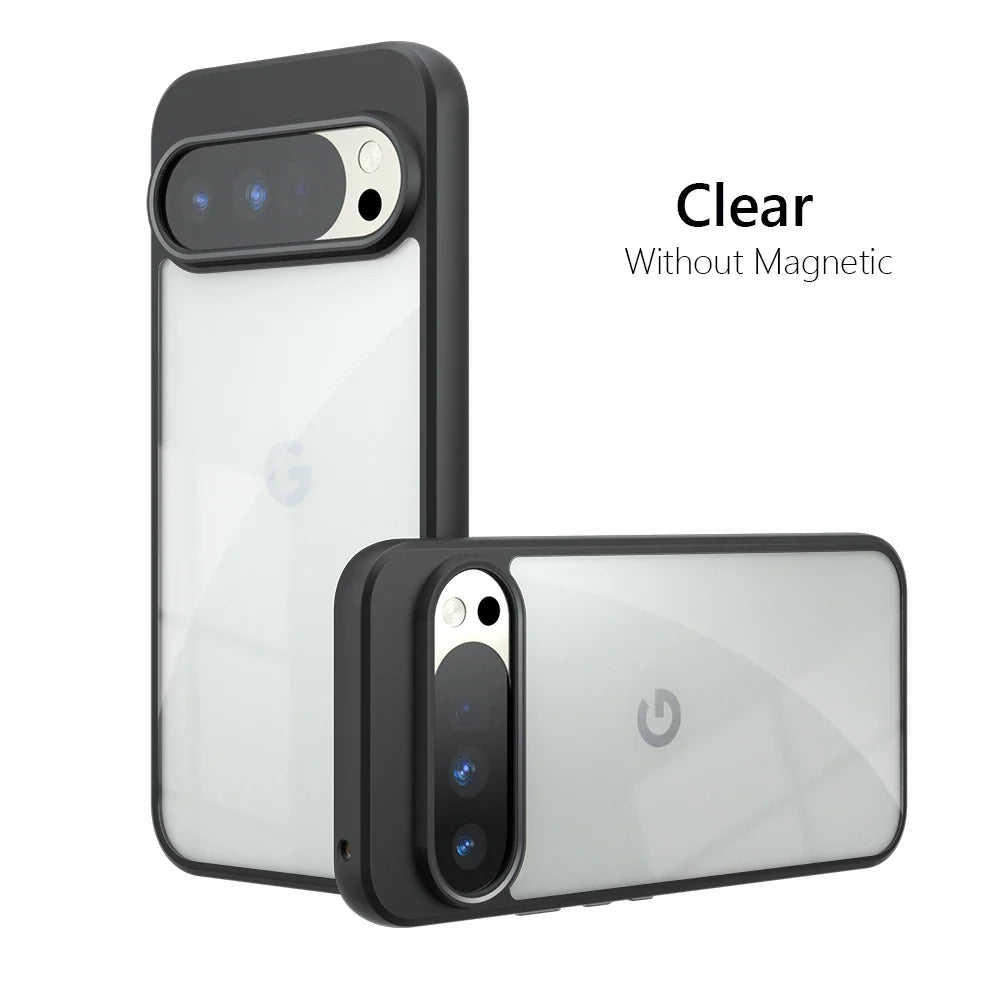 For Magsafe Magnetic Wireless Charging Case for Google Pixel 10 Pro XL Pixel10Pro XL 5G Shockproof Matte Back Cover Coque