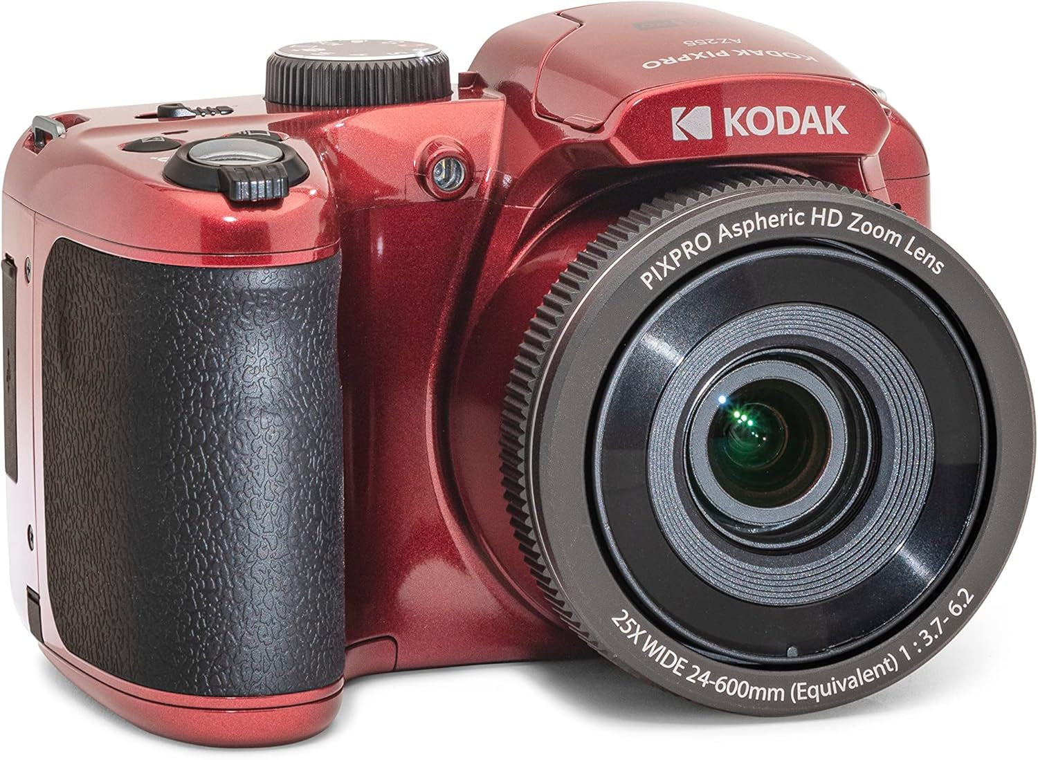 PIXPRO AZ255-BK 16MP Digital Camera 25X Optical Zoom 24Mm Wide Angle Lens Optical Image Stabilization 1080P Full HD Video 3" LCD Vlogging Camera (Black)