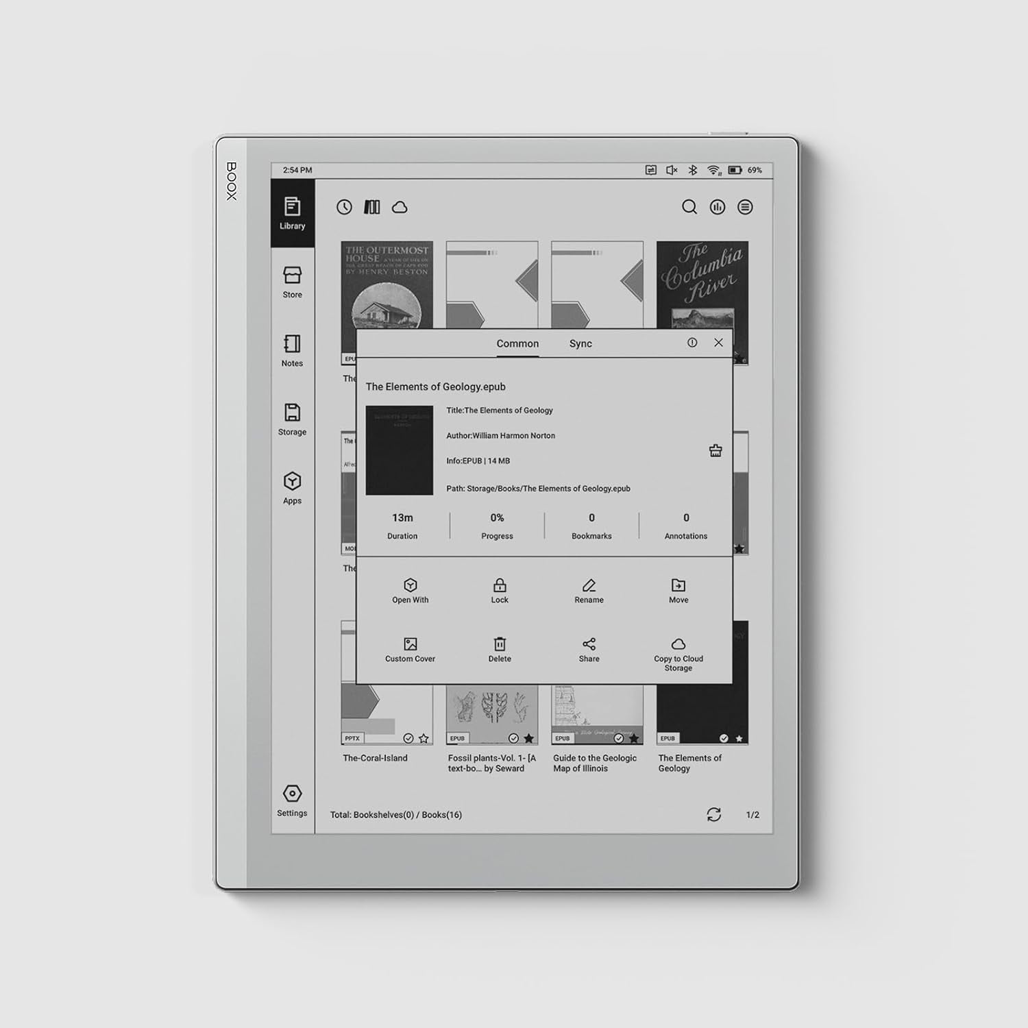 Tablet Go 10.3 Epaper E Ink Tablet No Front Light 4G 64G 300 PPI B/W