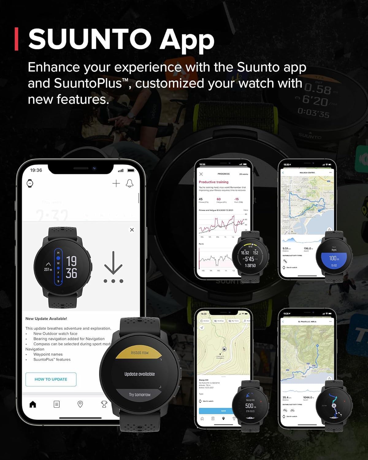 9 Peak and Peak Pro Sports GPS Watch for Demanding, Performance Driven Athletes and Adventurers