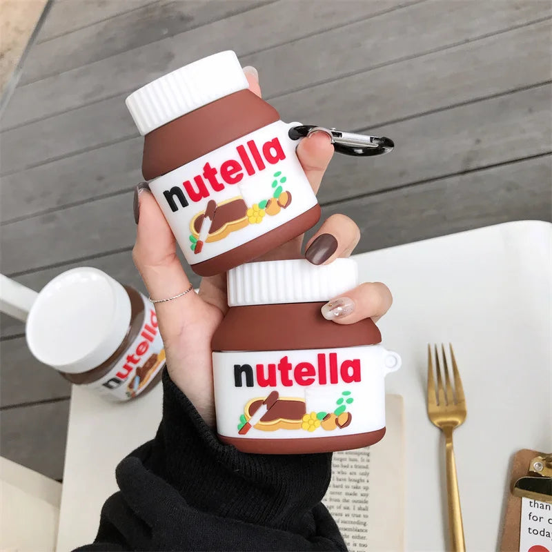 For Airpods 4 Case 3D Snacks Sugar Drinks Creative Earphone Case for Airpods Pro 1 2 3 Cartoon Silicone Cover for Airpods Pro 3