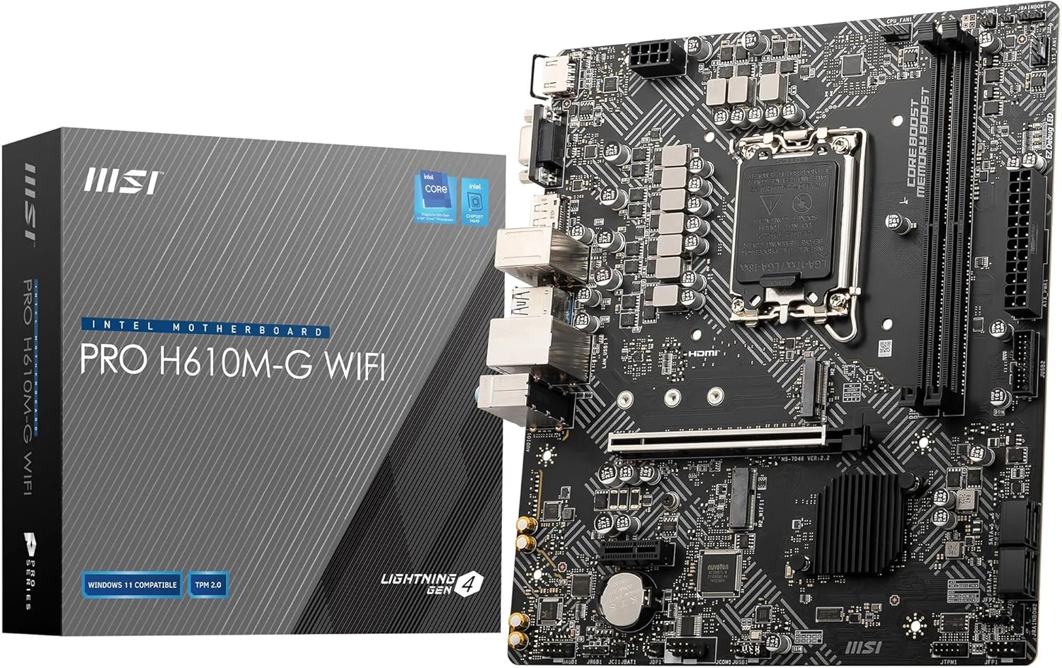 PRO H610M-G WIFI Placa Madre