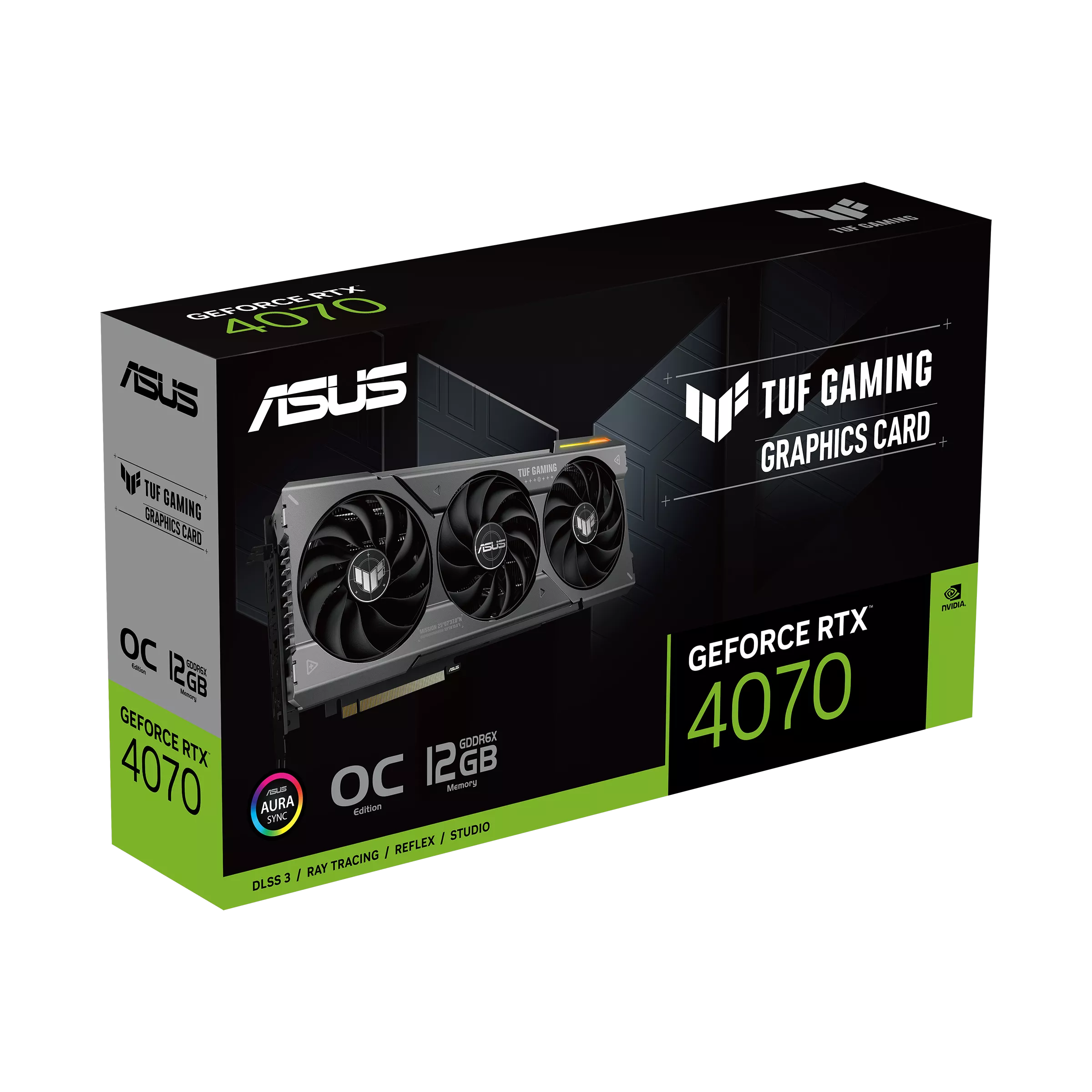 ASUS TUF Gaming GeForce RTX 4070 12GB GDDR6X OC Edition GPU