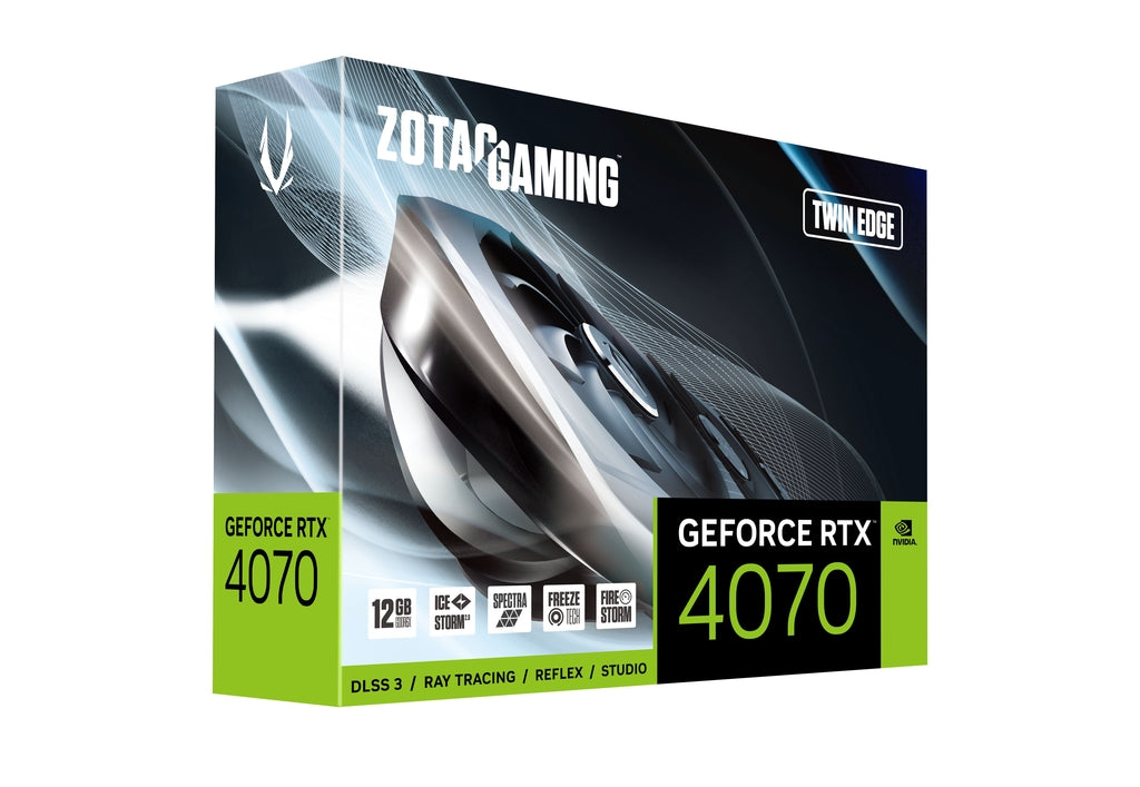 ZOTAC Gaming GeForce RTX 4070 Twin Edge GPU