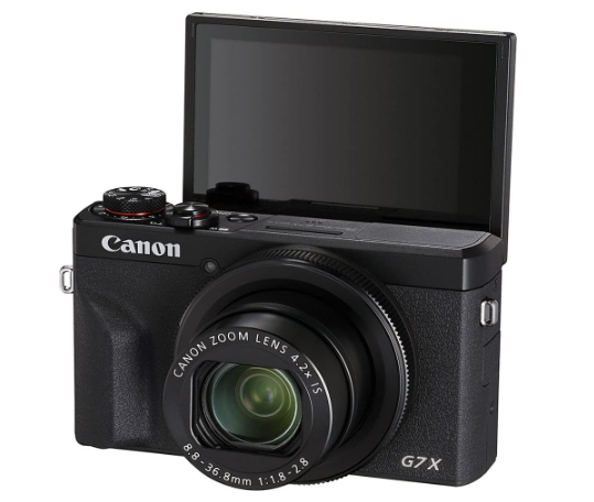 Cámara digital Canon PowerShot G7 X Mark III | Sensor de 1 pulgada de 20.1MP