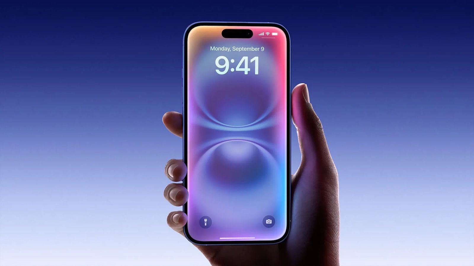 Pantalla de inicio de iPhone
