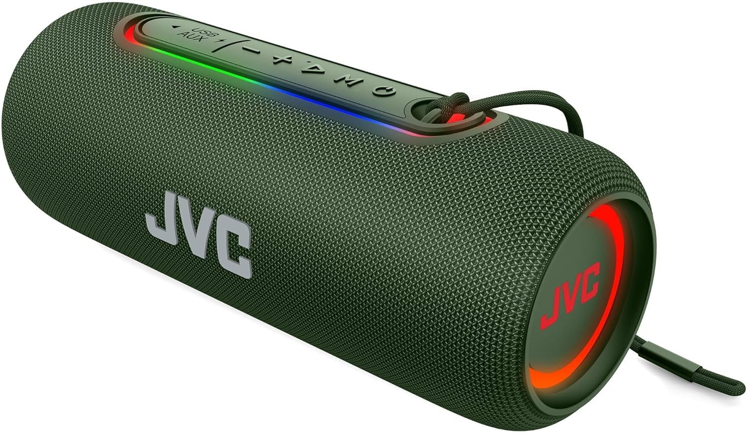Illuminated Portable Wireless Speaker with 20W Max Outputs, Dynamic Sound, Bluetooth 5.0, TWS Capability, USB-C, IPX5, AUX In, up to 5-Hour Battery Life - SPPA5BTB (Black)