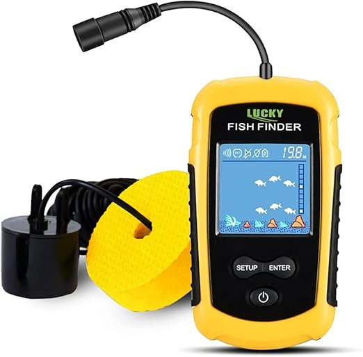 LUCKY FFC1108 - Buscador de Peces Portátil de Mano