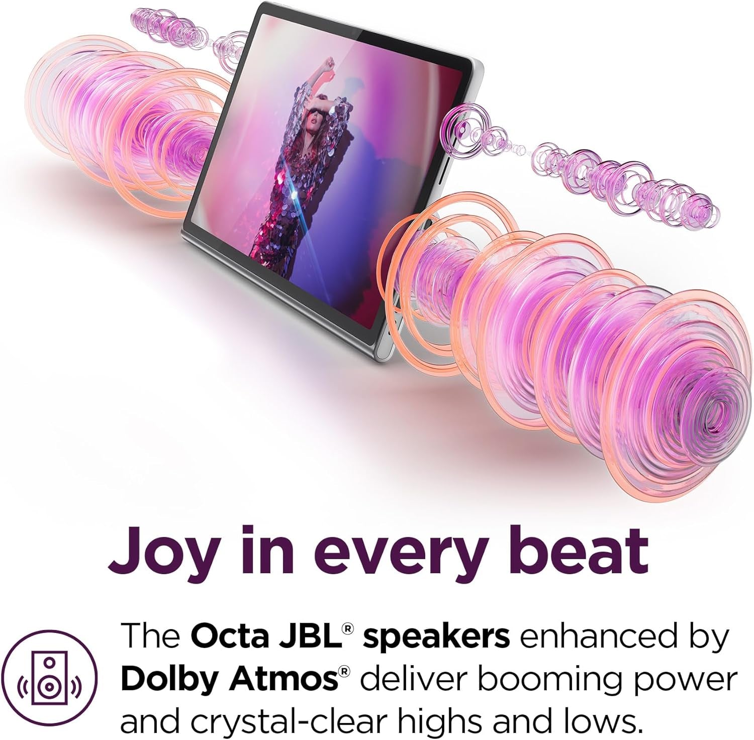 Tab plus - 2024 - Premium Entertainment Tablet - 8 JBL® Speakers - 11.5" 2K LCD Touch Display - 8GB Memory - 128GB Storage - Mediatek™ Helio G99 - Folio Case Included - Luna Grey