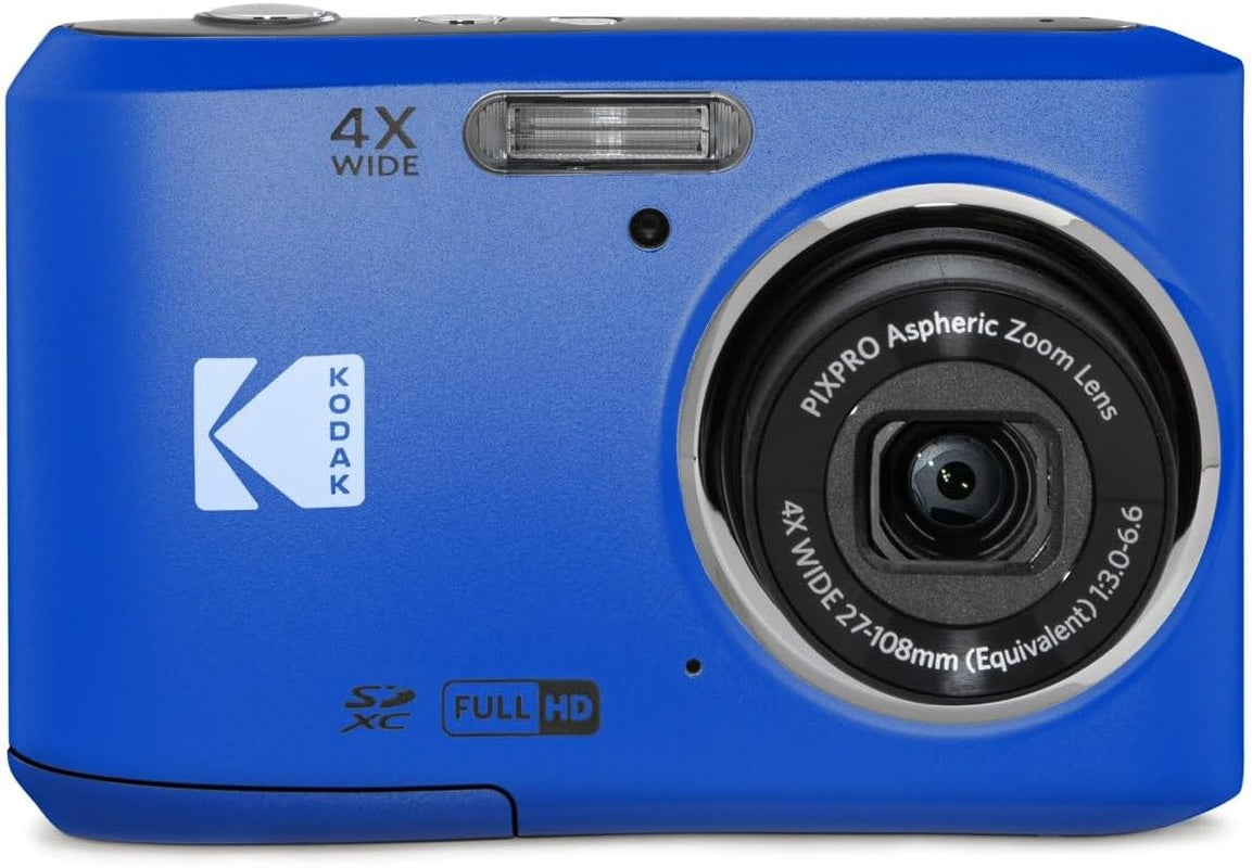 PIXPRO Friendly Zoom FZ45-BK 16MP Digital Camera with 4X Optical Zoom 27Mm Wide Angle and 2.7" LCD Screen (Black)