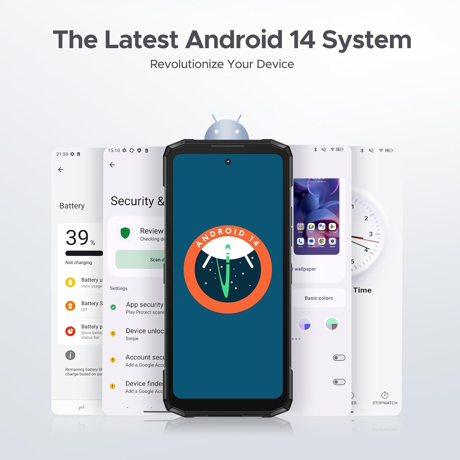 Fire 6 Rugged Phone with Thermal Image Camera,10400Mah,16Gb+256Gb Android 14 Cell Phone Unlocked,50Mp AI Camera,6.56" HD+IPS Display Rugged Smartphone,Ip68 Waterproof Phone,Face Unlock/Otg