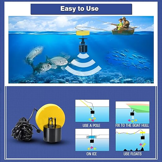 LUCKY FFC1108 - Buscador de Peces Portátil de Mano