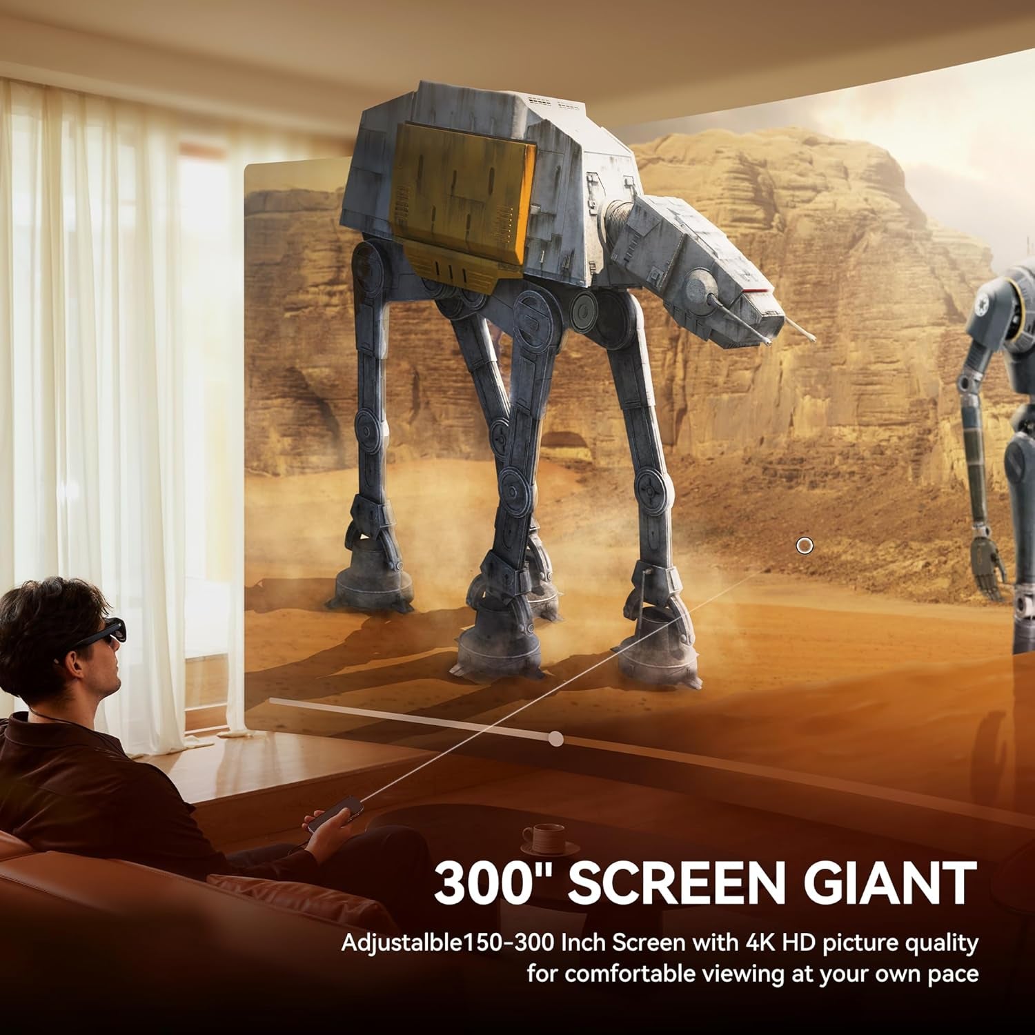 AR Spatial Glasses Silver, AR Glasses Max2 Silver with Station2, 360" Micro-Oled Three-Screen Display,120Hz OLED, 600 Nits, Multi-Tasking for Work & Gamingrt Console, Android, Windows Compatible