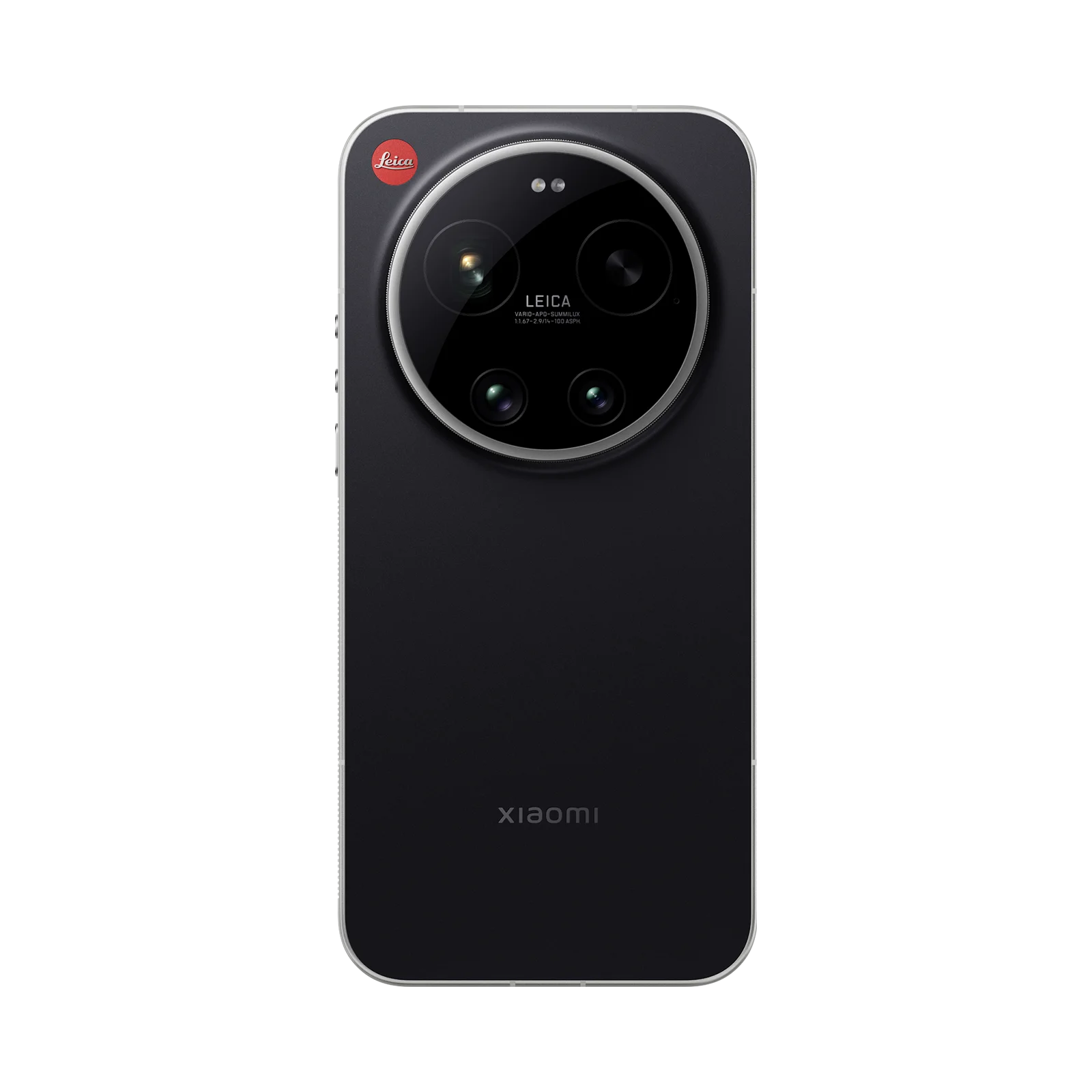 Smartphone Xiaomi 17 Ultra negro, vista trasera