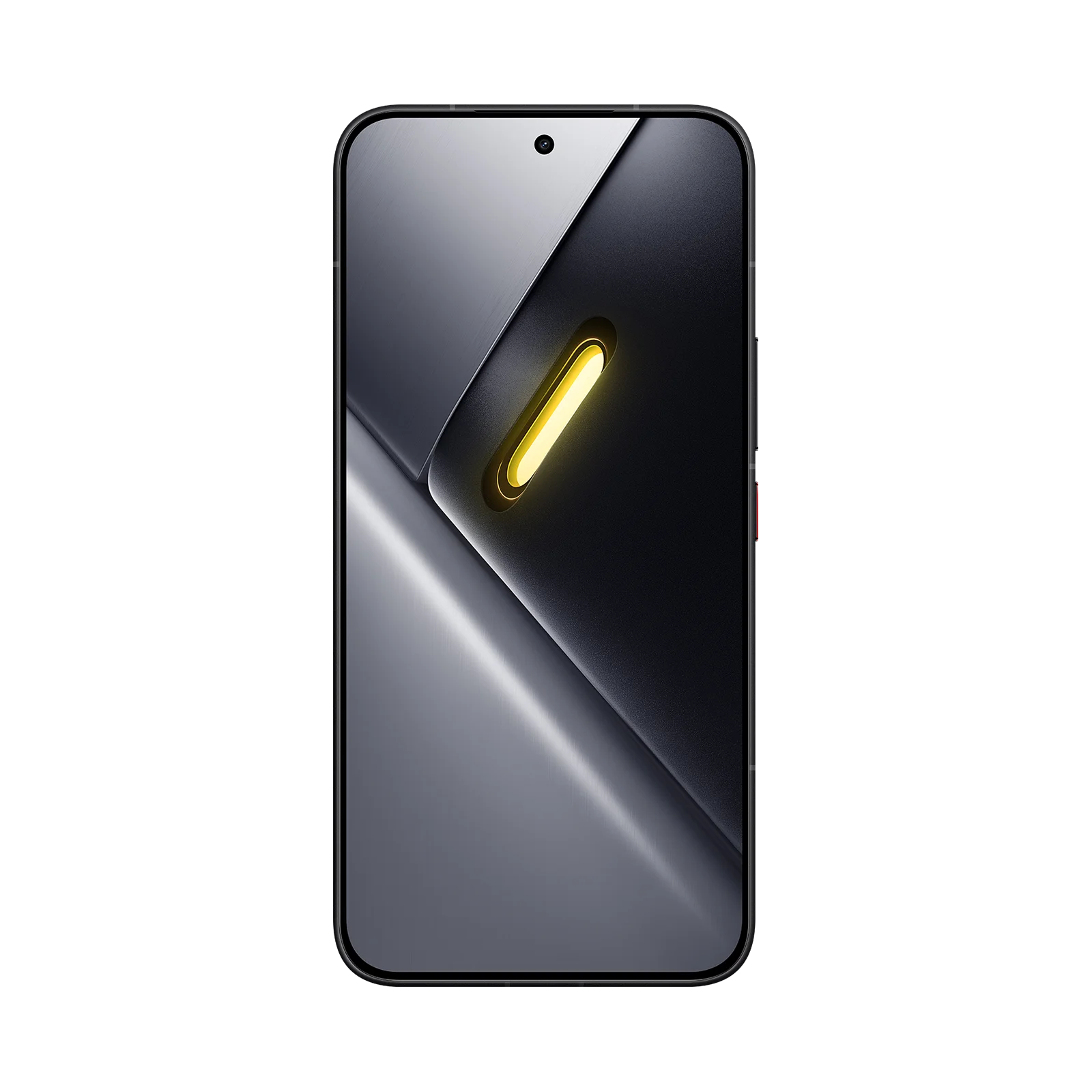 Xiaomi POCO X8 Pro Max negro: vista de pantalla frontal.