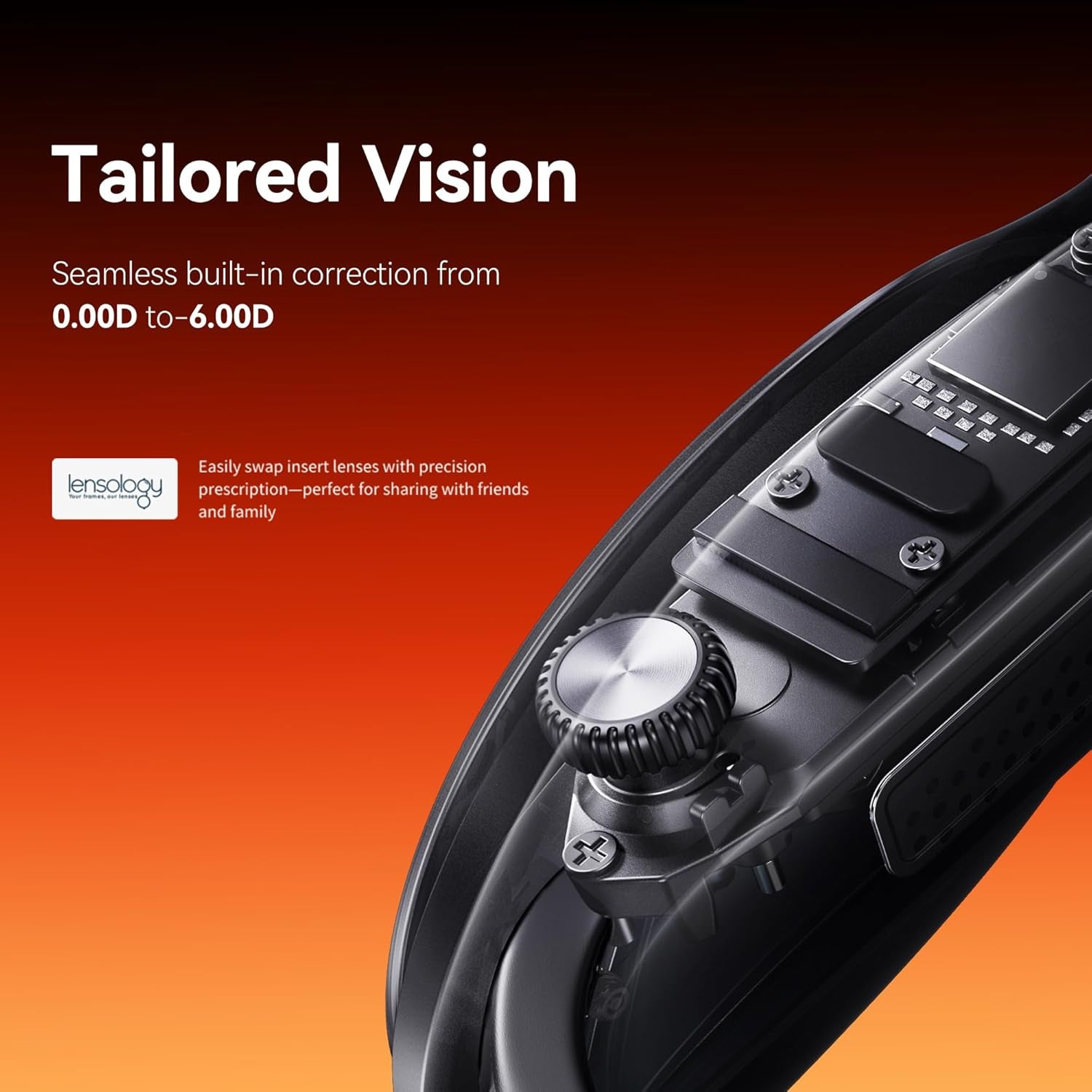 Max 2 AR Glasses Black, 215" Micro-Oled Display, 50° FOV, 600 Nits Brightness, Compatible with Smart Phone, Steam Deck, ROG, and More, Immersive Wearable Display for Gaming & Entertainment