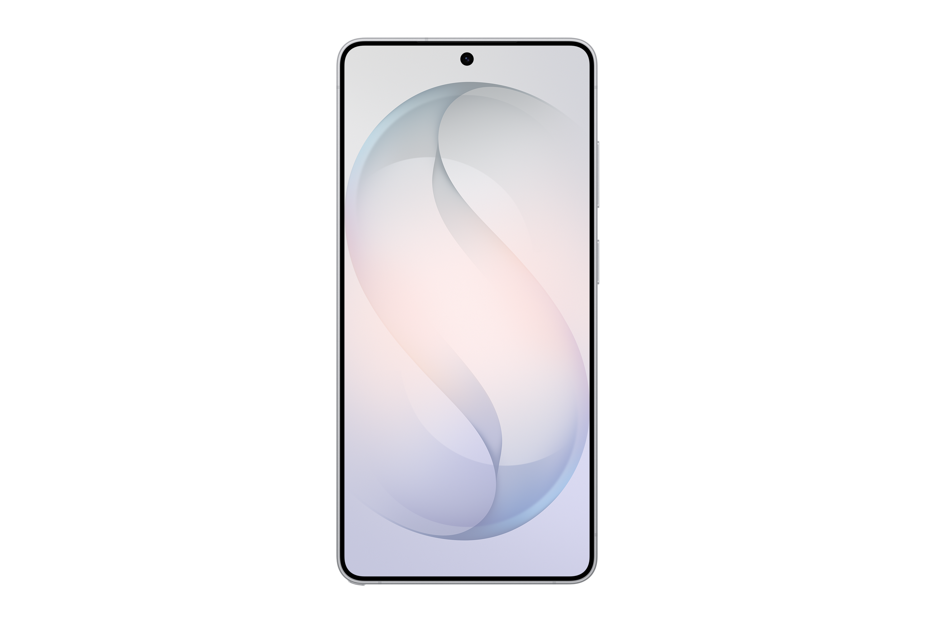 Smartphone Samsung Galaxy S26 Ultra blanco, vista frontal