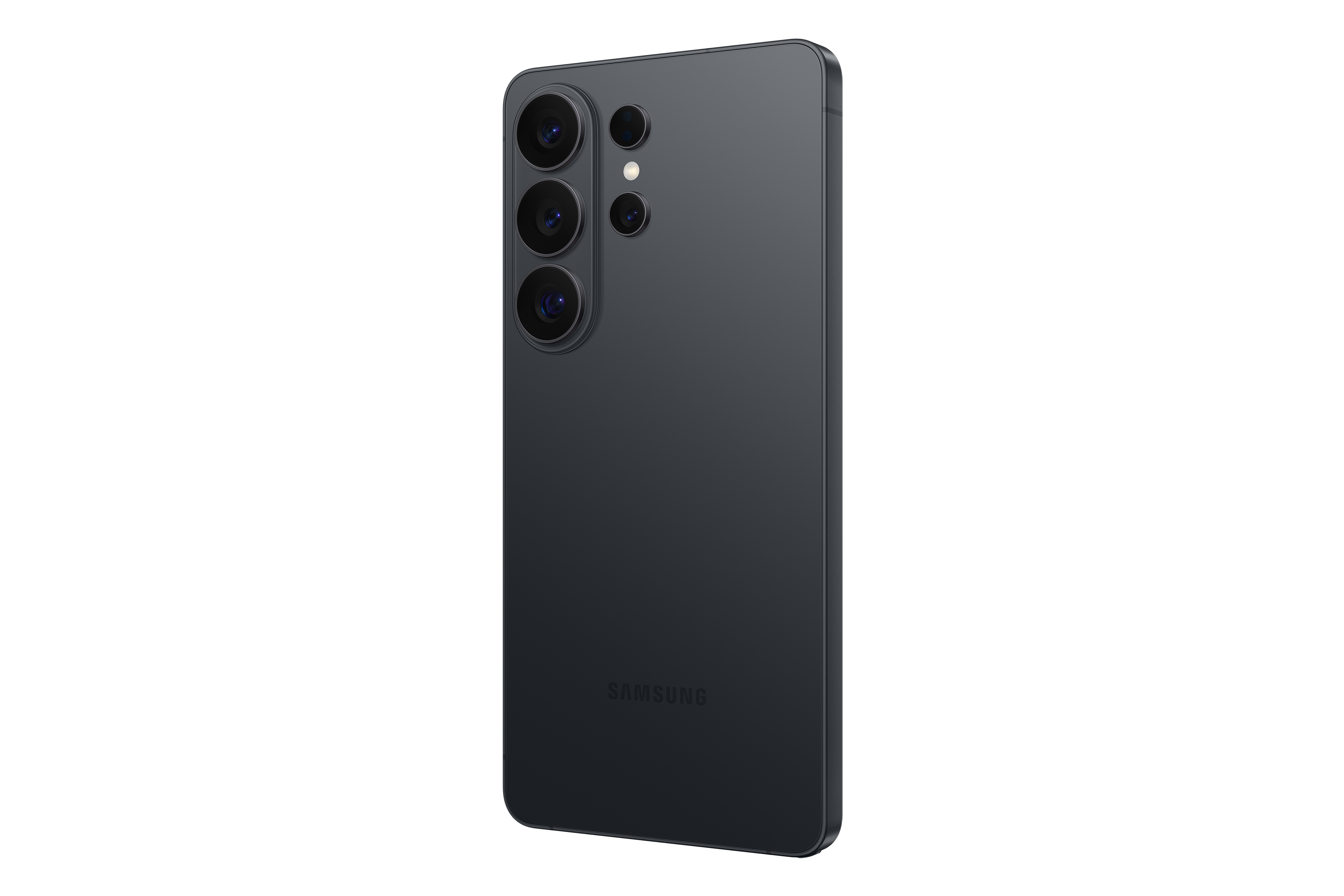 Smartphone Samsung Galaxy S26 Ultra negro, vista trasera con cámaras