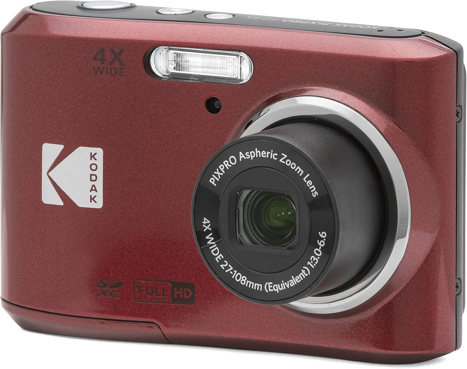 PIXPRO Friendly Zoom FZ45-BK 16MP Digital Camera with 4X Optical Zoom 27Mm Wide Angle and 2.7" LCD Screen (Black)