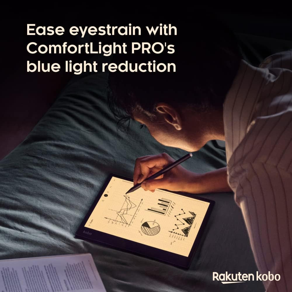 Elipsa 2E | Ereader | 10.3” Glare-Free Touchscreen with Comfortlight PRO | Includes  Stylus 2 | Adjustable Brightness | Wi-Fi | Carta E Ink Technology | 32GB of Storage