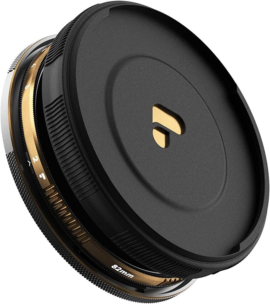 82Mm Peter Mckinnon VND Camera Filter - 2-5 Stop Variable Neutral Density Lens Filter for Dslr/Mirrorless Professional Video – PMVND Signature Edition II for Cinematic Shutter Speed Control