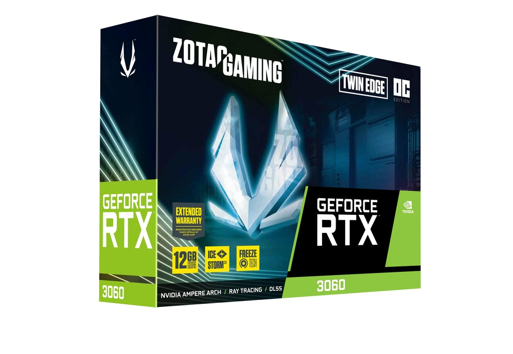ZOTAC Gaming GeForce RTX 3060 Twin Edge OC GPU