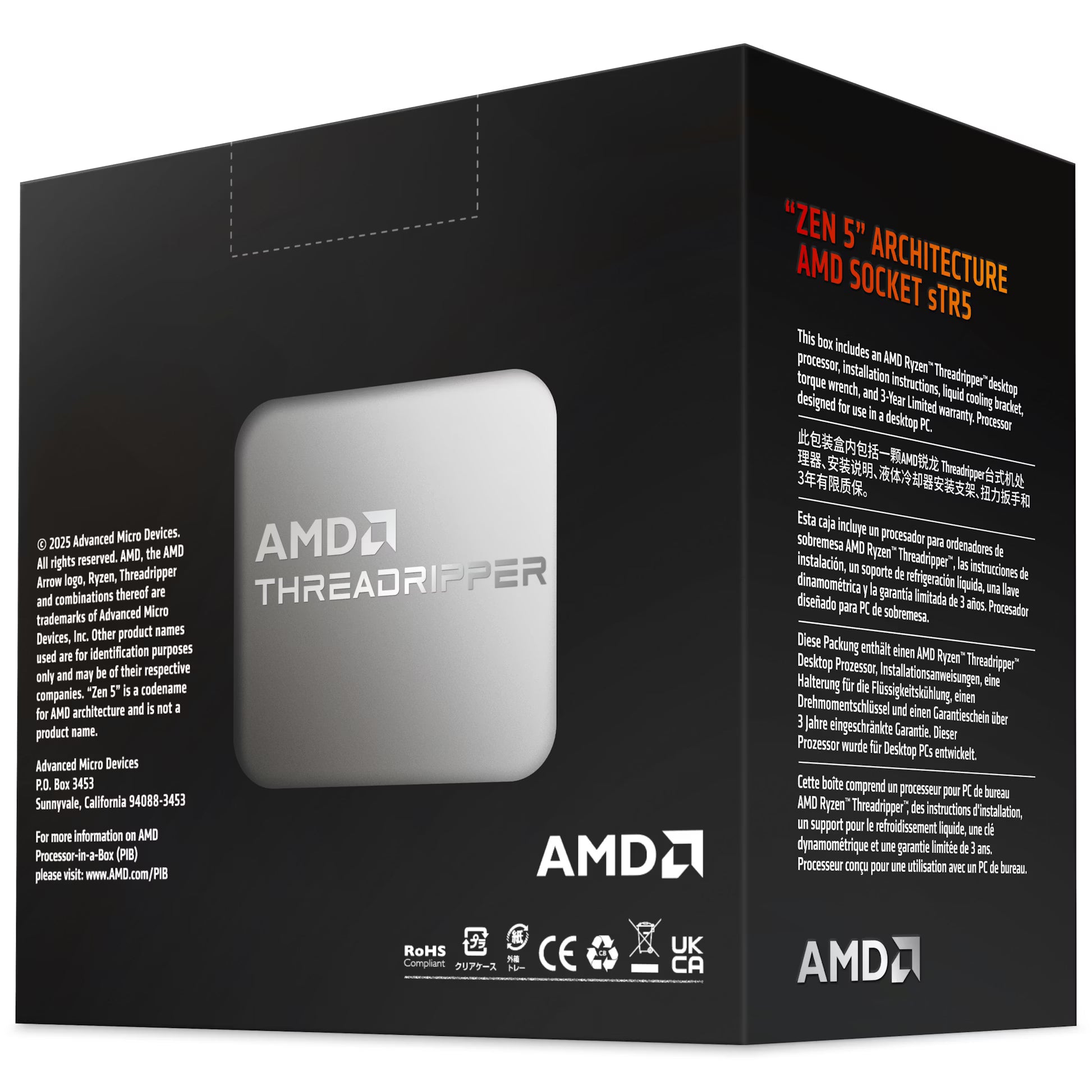 Procesador AMD Ryzen Threadripper 9970X