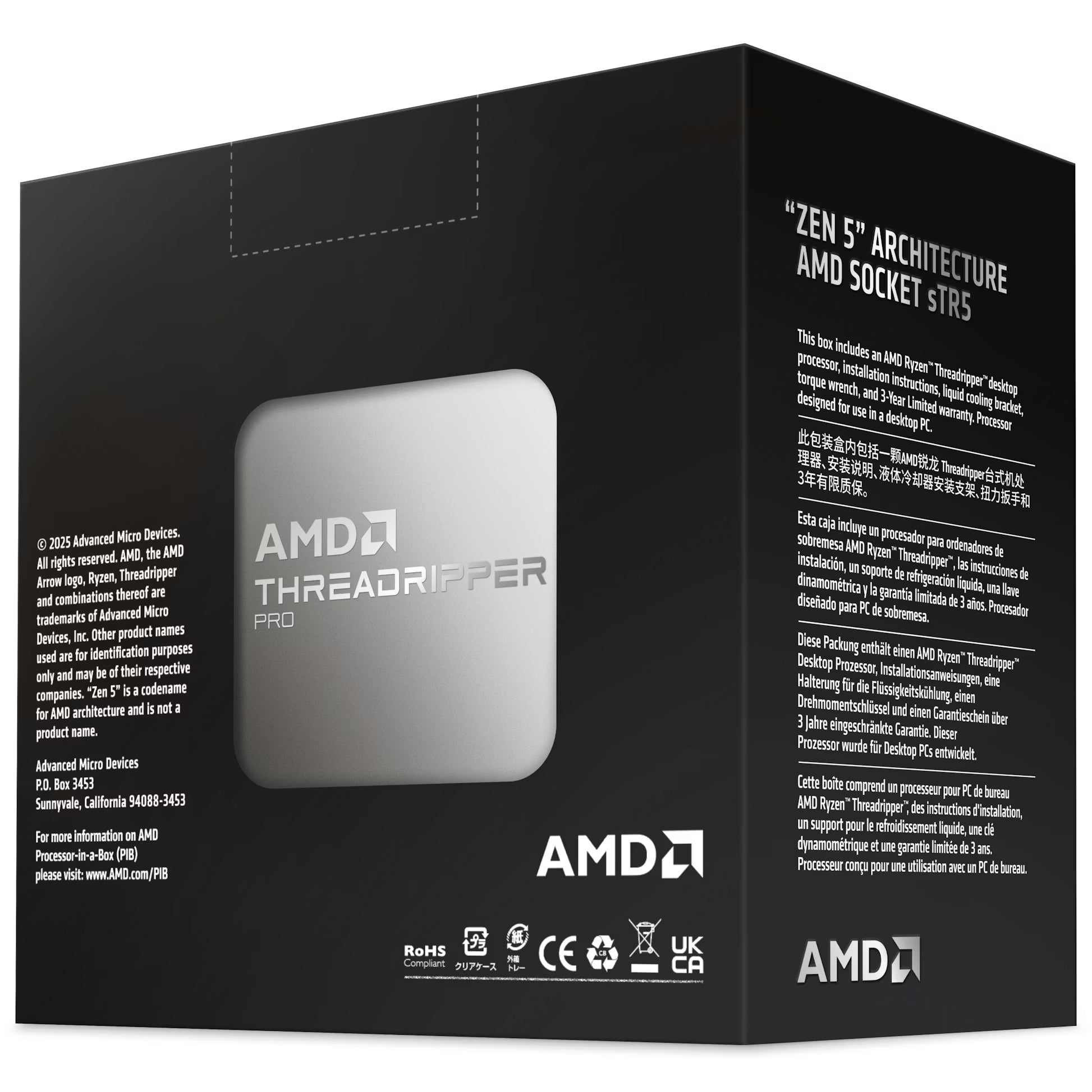 AMD Ryzen Threadripper PRO 9975WX Procesador